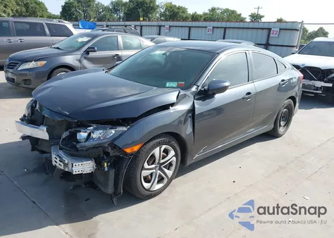 2017 Honda Civic Lx из США, поврежденный, VIN 2HGFC2F51HH509524